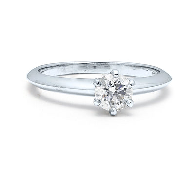 Tiffany & Co. Engagement Rings in Platinum/Palladium containing Diamond 21008044/G07220754