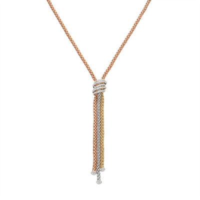 FOPE Necklaces containing Diamond 65106CL_PB_R_RBG_070