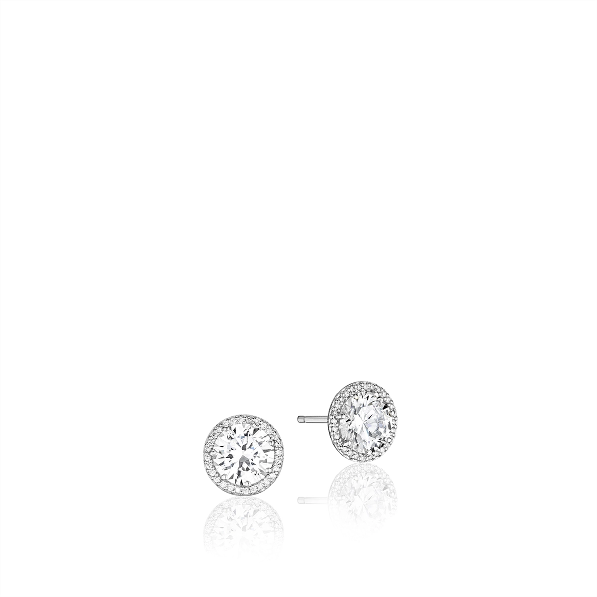 Tacori Earrings in White Gold containing Diamond FE 670 4 FW