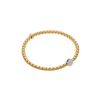 FOPE Bracelets in Yellow Gold containing Diamond 73601BX_PB_G_XBX_00S