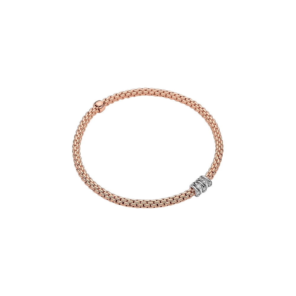 FOPE Bracelets in Rose Gold containing Diamond 74608BX_BB_R_XBX_00S