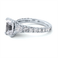 Tacori Engagement Rings in Platinum/Palladium containing Diamond HT 2623 EC 9x7