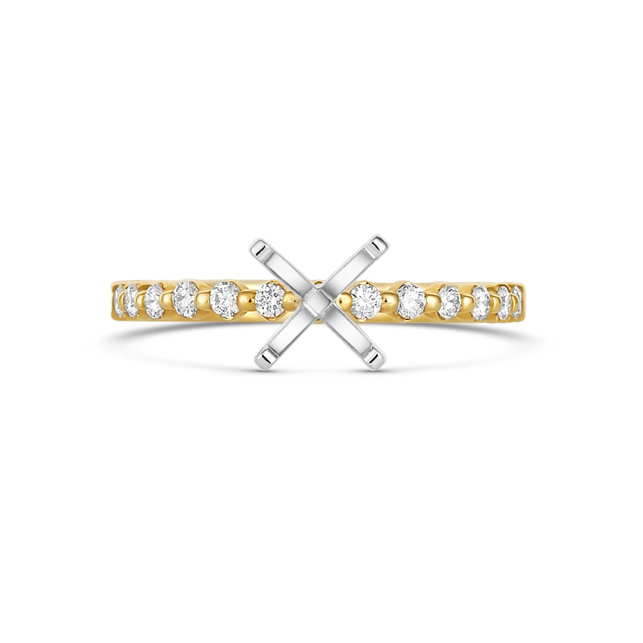 Engagement Collections Engagement Rings in Yellow Gold containing Diamond 406104