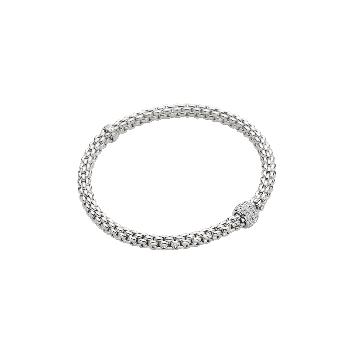 FOPE Bracelets in White Gold containing Diamond 63406BX_PB_B_XBX_00S