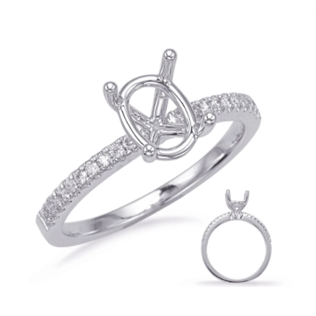 Engagement Collections Engagement Rings in White Gold containing Diamond 406568