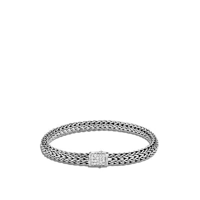 John Hardy Bracelets in Silver containing Other, Multi-gemstone, Diamond BBS90422RVDI2BLSXUM