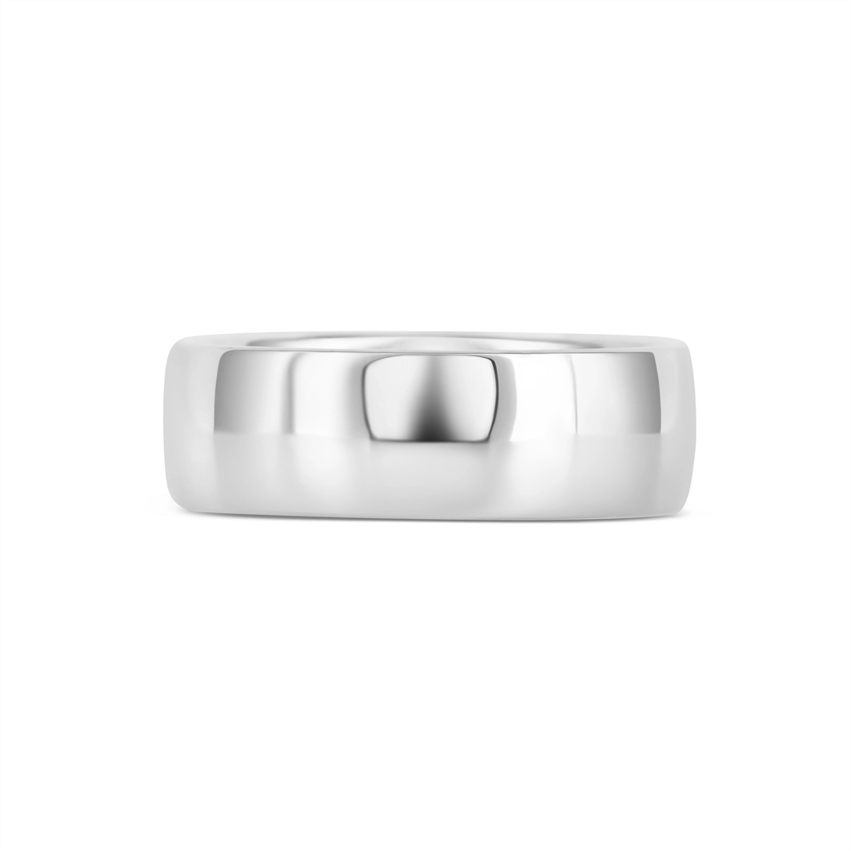 Mens Bands Engagement in White Gold V8-7-FW-8.5