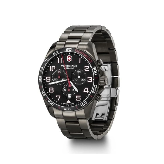 Victorinox FieldForce Sport Chrono Black Dial 42mm Quartz