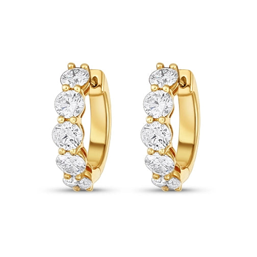 Earrings Earrings in Yellow Gold containing Diamond 406993