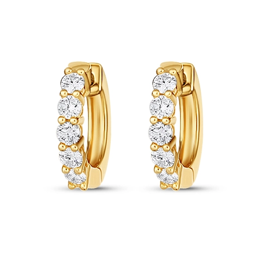 Earrings Earrings in Yellow Gold containing Diamond 406997