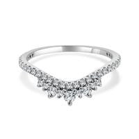 csv_image Wedding Bands Wedding Ring in White Gold containing Diamond 407496