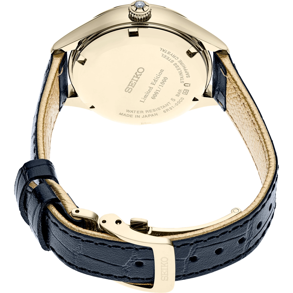 Seiko watch in Yellow Gold SPB236