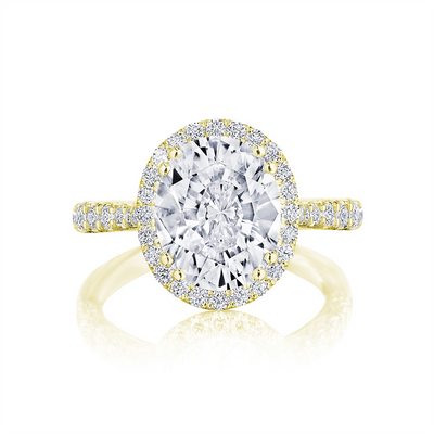 csv_image Tacori Engagement Ring in Yellow Gold containing Diamond HT 2670 OV 10X8 Y