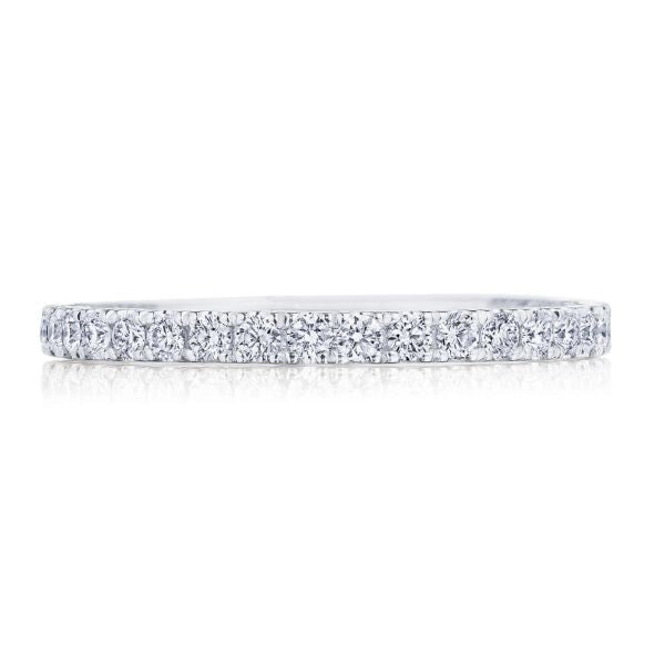 Tacori Wedding Rings in White Gold containing Diamond P104 2 B 3/4 FW