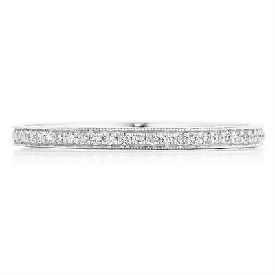 Tacori Wedding Rings in White Gold containing Diamond P103 2 B ET FW