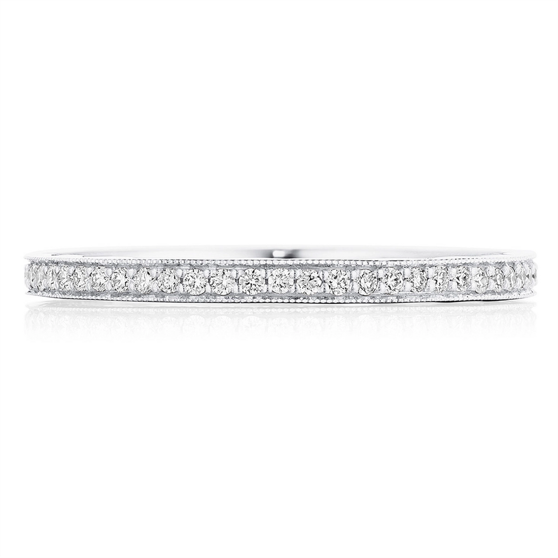 Tacori Wedding Rings in White Gold containing Diamond P103 2 B ET FW