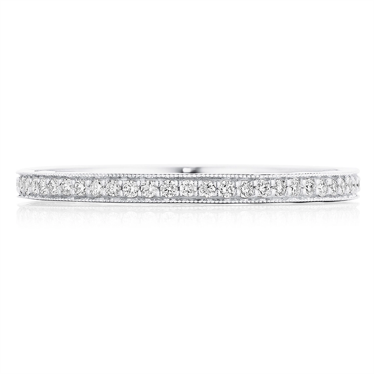Tacori Wedding Rings in White Gold containing Diamond P103 2 B ET FW