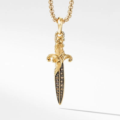 David Yurman Pendants in Yellow Gold containing Diamond D15311M88ACD