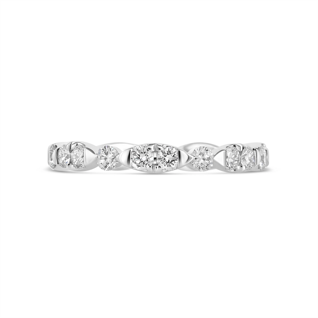 Wedding Bands Wedding Rings in White Gold containing Diamond 408215