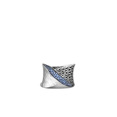 csv_image John Hardy Ring in Silver containing Sapphire RBS9003044BSPX7