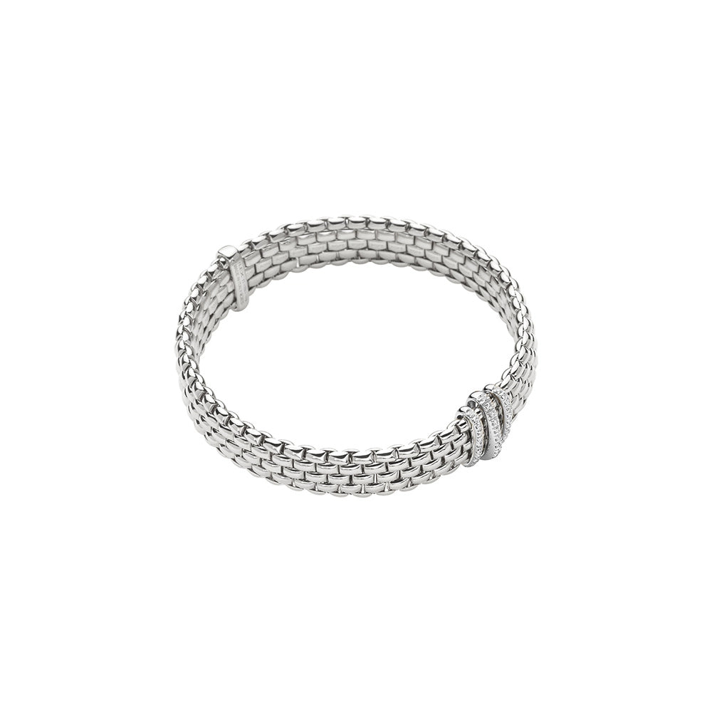 FOPE Bracelets in White Gold containing Diamond 58704BX_PB_B_BBB_00S