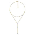Gabriel & Co Necklaces in Mixed Metals containing Diamond NK6193M45JJ