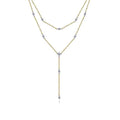 Gabriel & Co Necklaces in Mixed Metals containing Diamond NK6193M45JJ