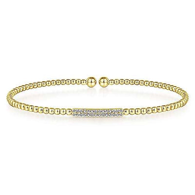 Gabriel & Co Bracelets in Yellow Gold containing Diamond BG4119-65Y45JJ