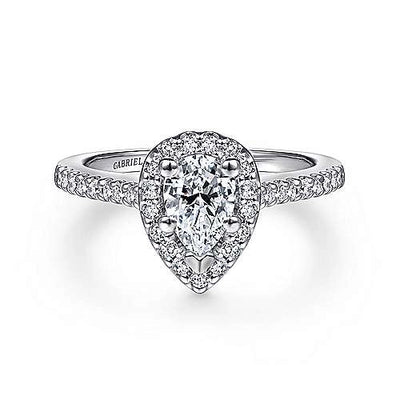 csv_image Gabriel & Co Engagement Ring in White Gold containing Diamond ER5828W44JJ