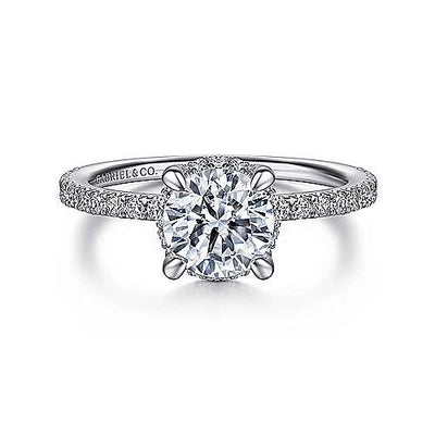csv_image Gabriel & Co Engagement Ring in White Gold containing Diamond ER14719R4W44JJ
