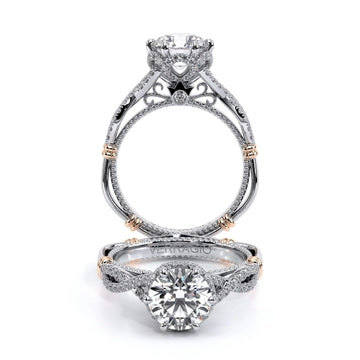 Verragio Engagement Rings in Mixed Metals containing Diamond D-153R