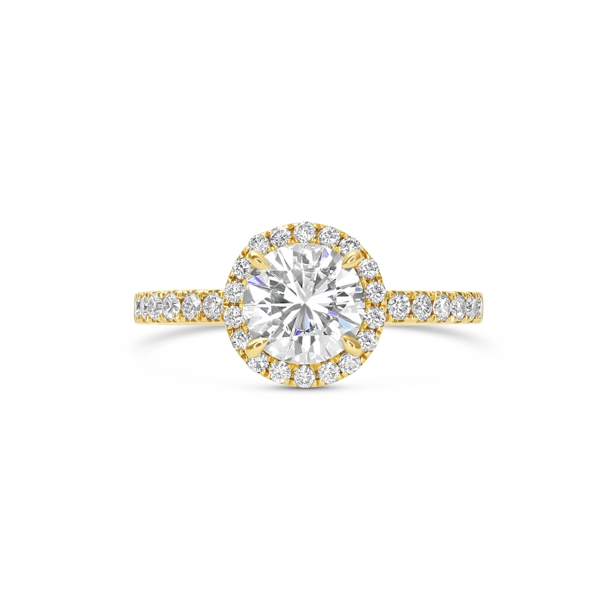 Engagement Collections Engagement Rings in Yellow Gold containing Diamond 409285