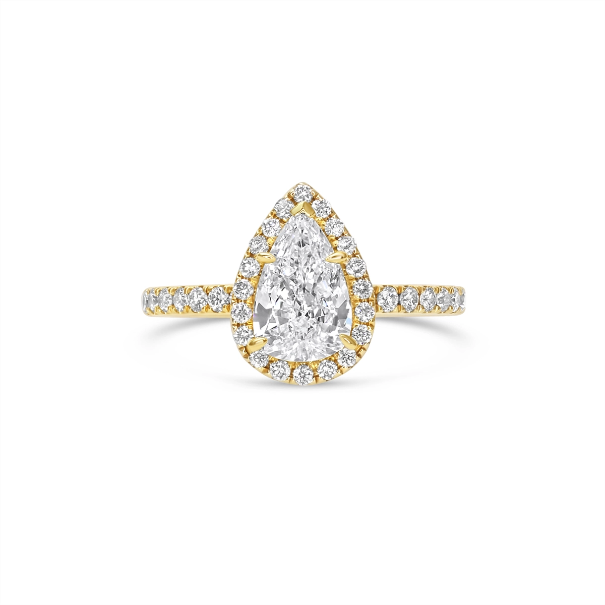 Engagement Collections Engagement Rings in Yellow Gold containing Diamond 409288