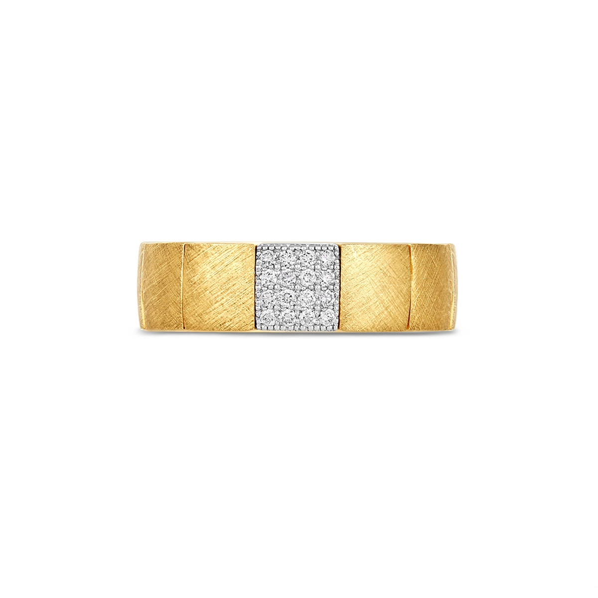 Roberto Demeglio Rings in Mixed Metals containing Diamond 971OG1DBS