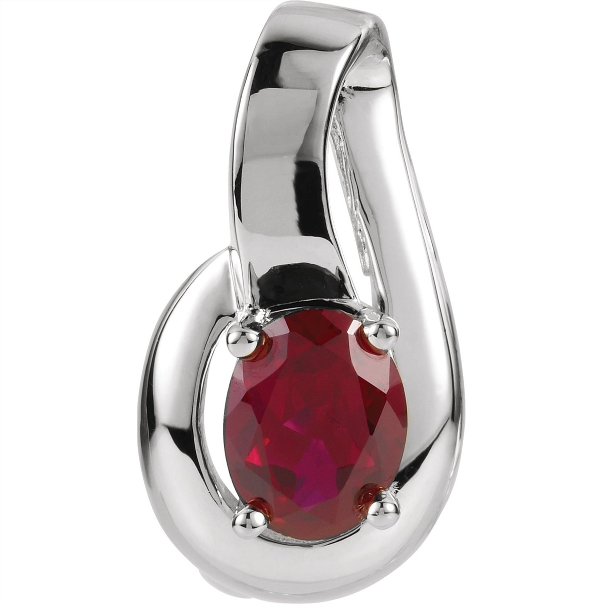 Pendants Jewelry in White Gold 409716