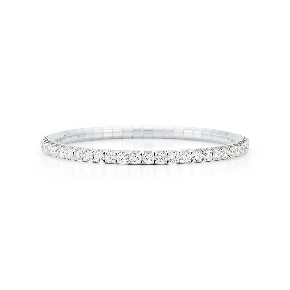 Extensible Bracelets in White Gold containing Diamond 409777