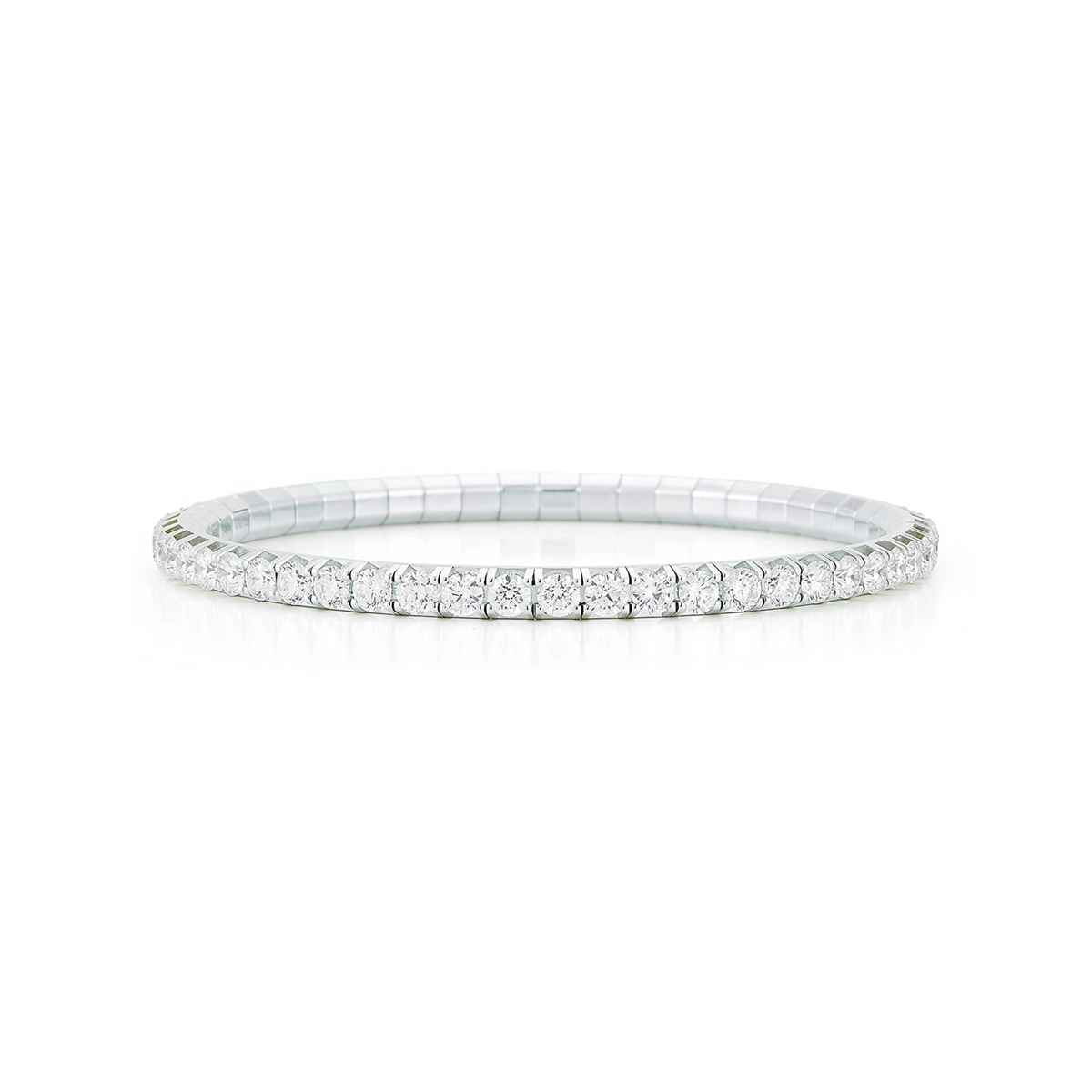 Extensible Bracelets in White Gold containing Diamond 409777