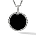 David Yurman Pendants in Silver containing Mother of pearl, Black onyx, Multi-gemstone, Diamond D16997DSSDXMDI