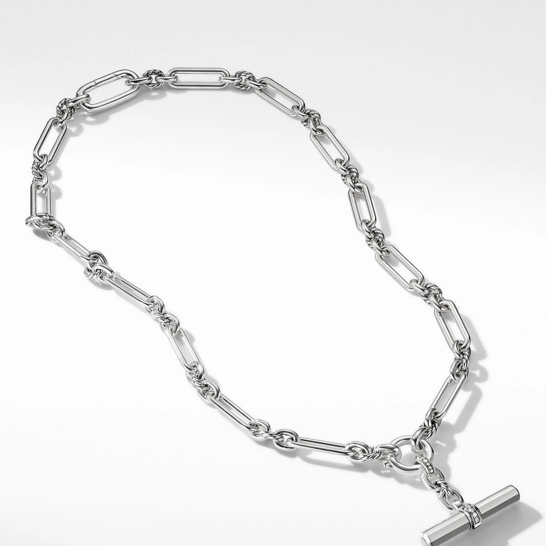 David Yurman Necklaces in Silver containing Diamond N16413DSSADI21
