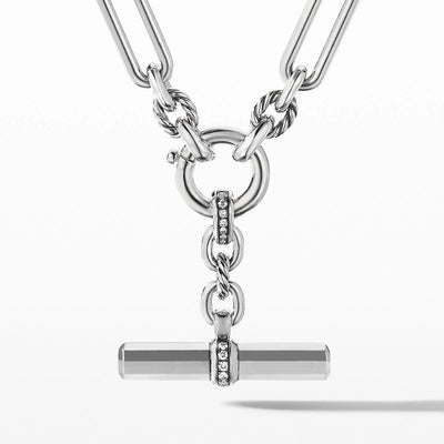 David Yurman Necklaces in Silver containing Diamond N16413DSSADI18
