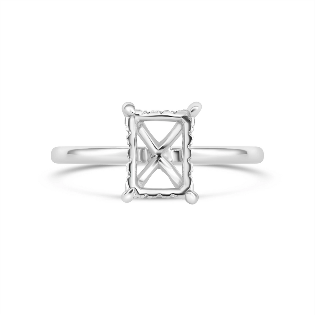 Engagement Collections Engagement Rings in White Gold containing Diamond RM1698ETT/A88-2CT-W