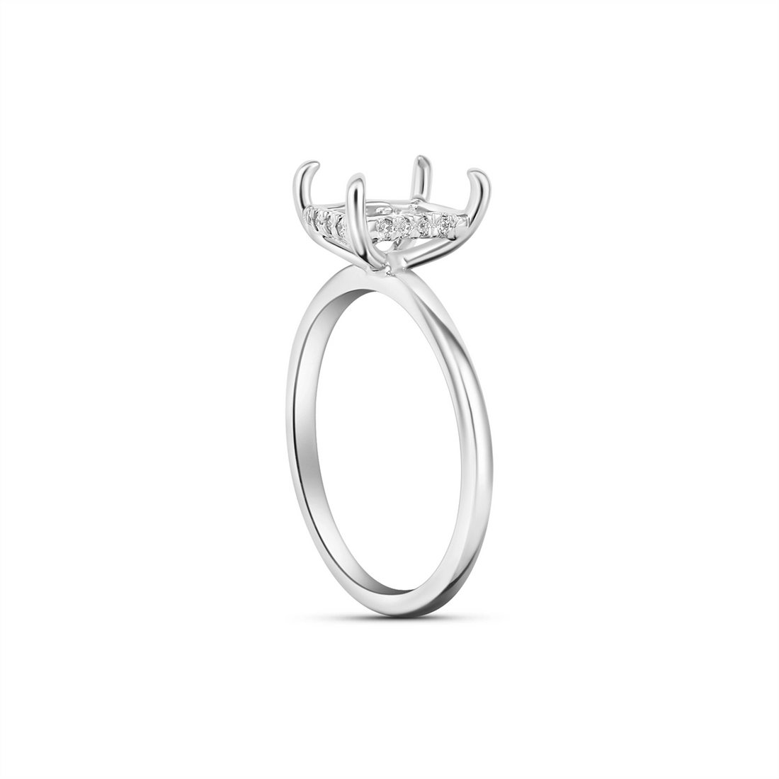 Engagement Collections Engagement Rings in White Gold containing Diamond RM1698ETT/A88-2CT-W