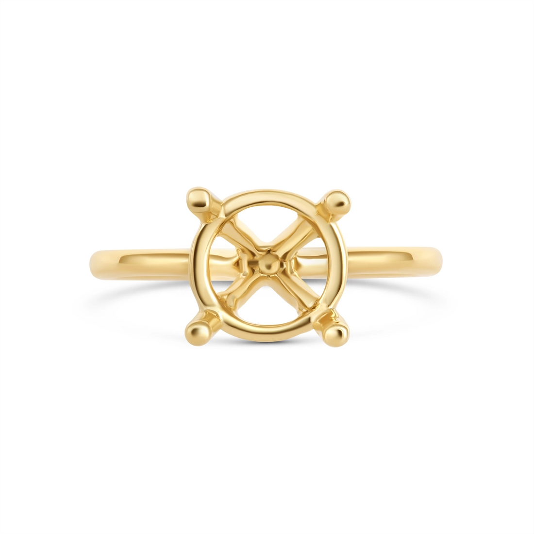 Engagement Collections Engagement Rings in Yellow Gold SOL2001R/PL888-3CT-Y