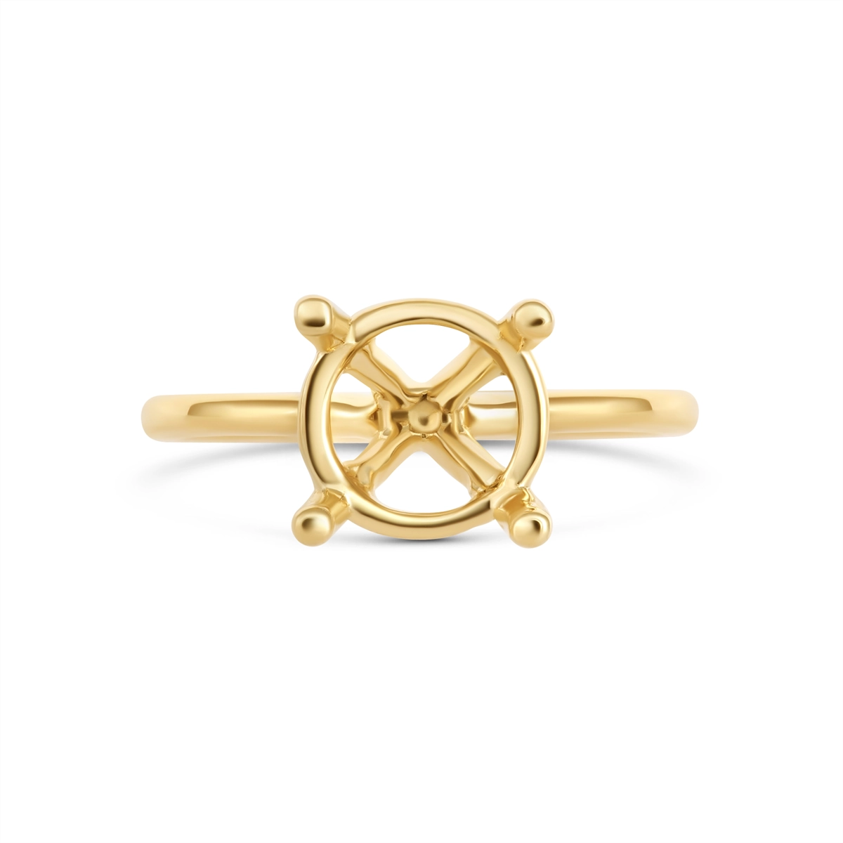 Engagement Collections Engagement Rings in Yellow Gold SOL2001R/PL888-3CT-Y