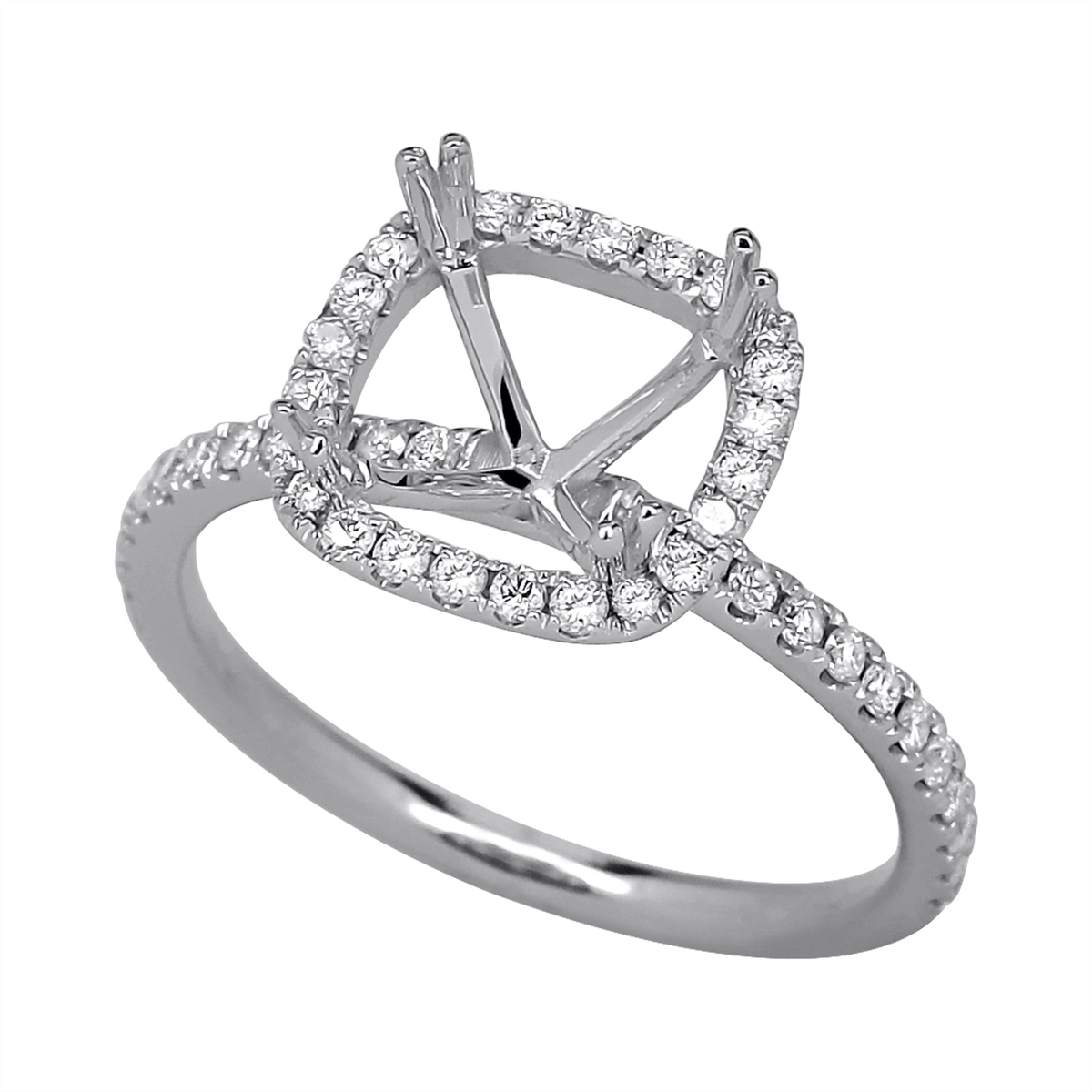 Engagement Collections Engagement Rings in White Gold containing Diamond 410016