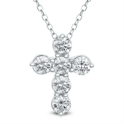 Pendants Pendants in White Gold containing Diamond 410034