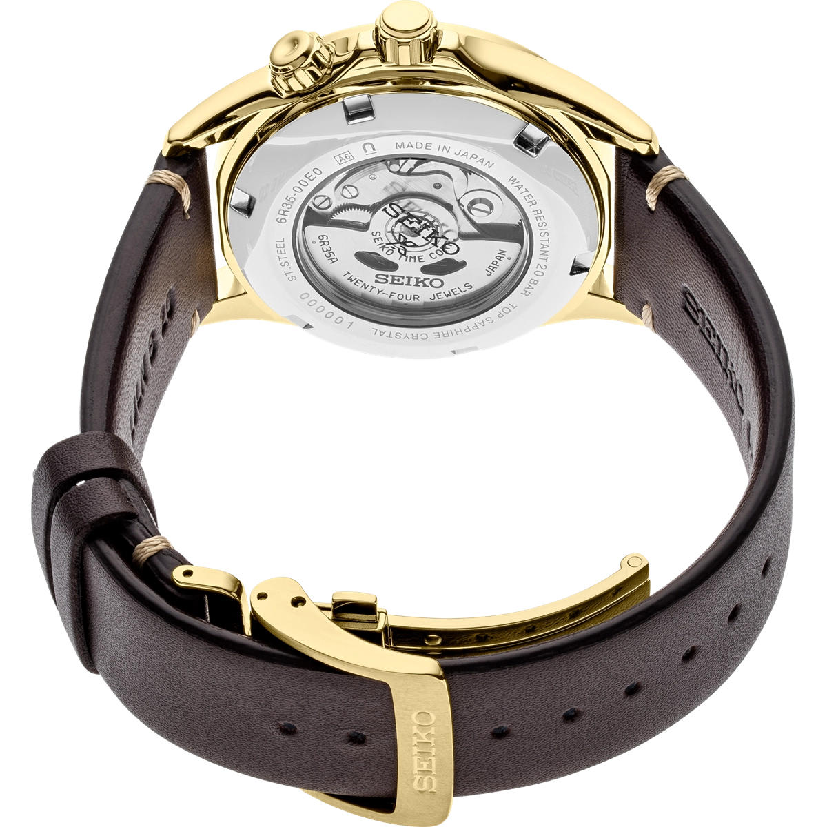 csv_image Seiko watch in Yellow Gold SPB210