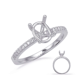 Engagement Collections Engagement Rings in White Gold containing Diamond 410115
