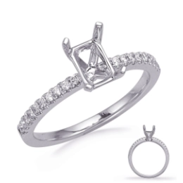 Engagement Collections Engagement Rings in White Gold containing Diamond 410122