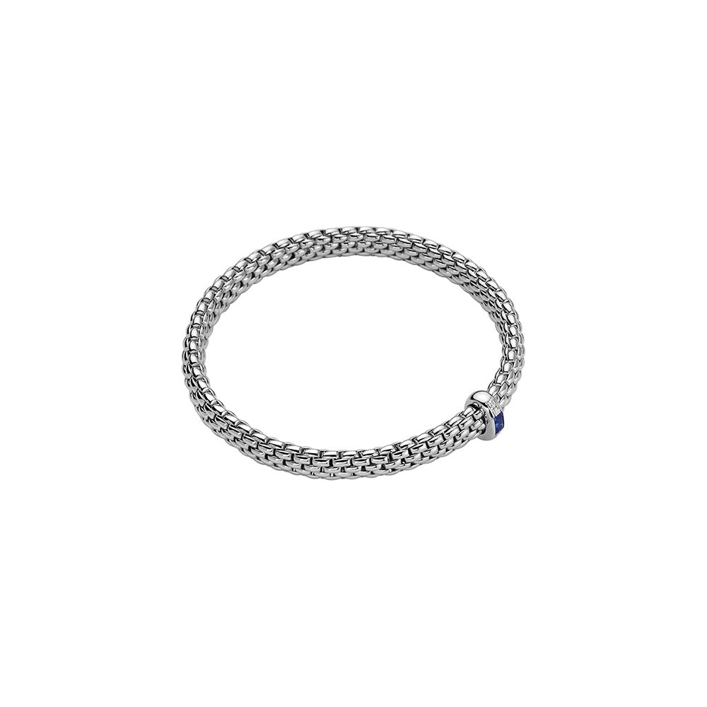 FOPE Bracelets in White Gold containing Multi-gemstone, Diamond, Sapphire 58302BX_B2_B_XBX_00M